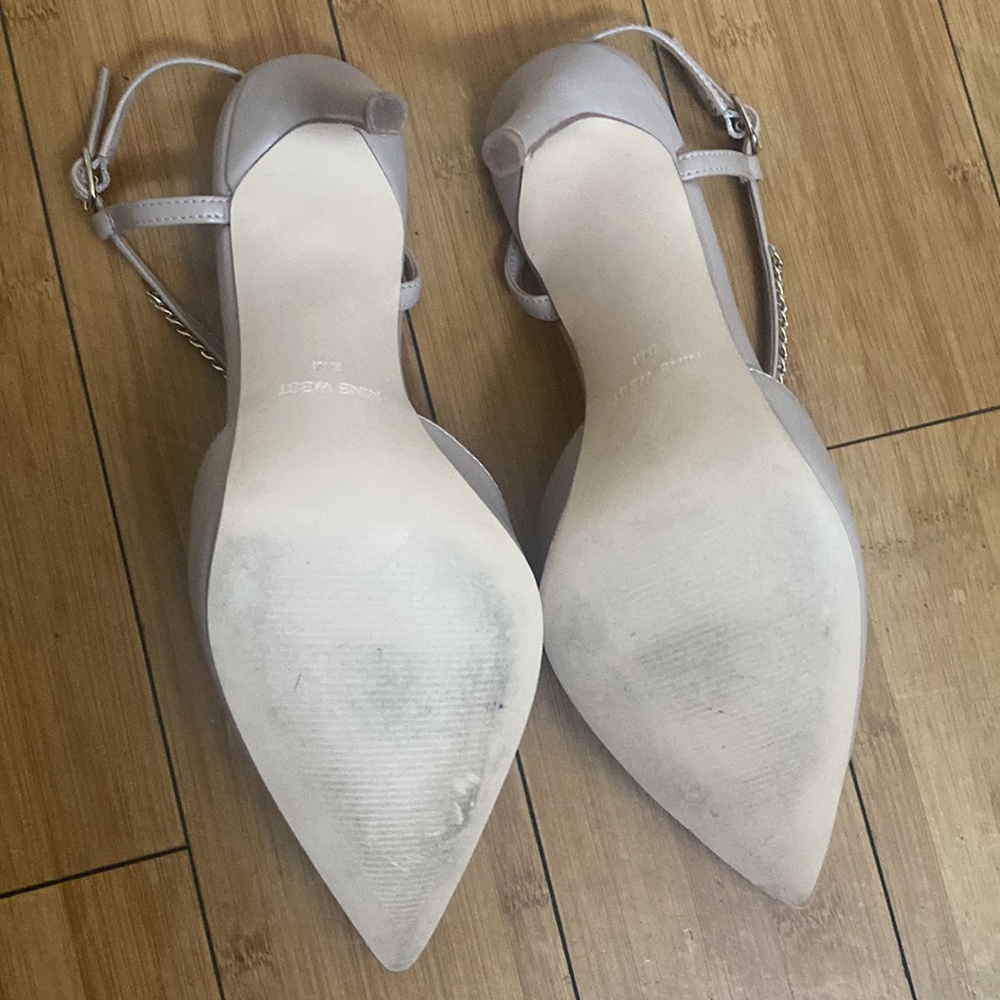 Nine West “Chain Embellished Pointed-Toe Heel” - image 3